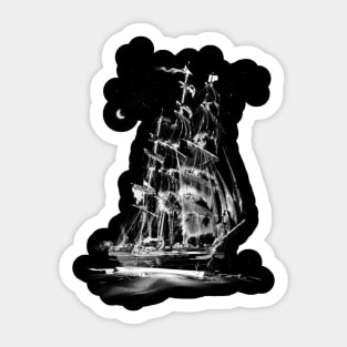The Sighting - Ghost Ship Design Sticker